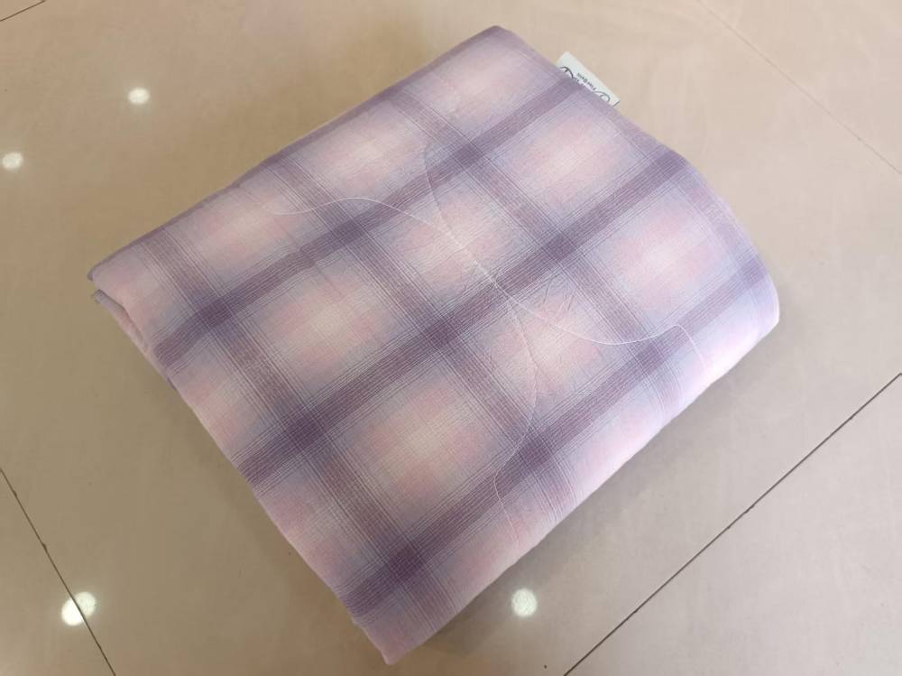 纯棉水洗棉夏被