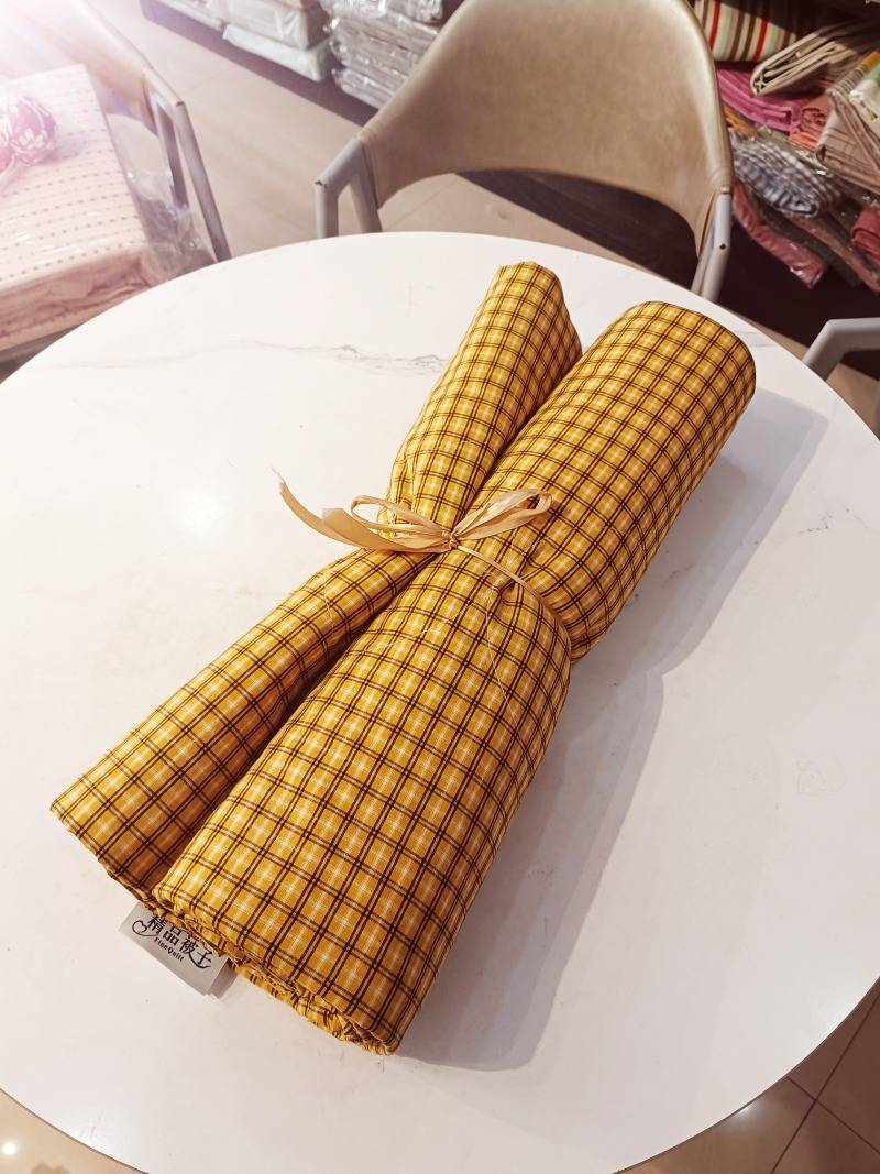 纯棉可水洗棉花夏被